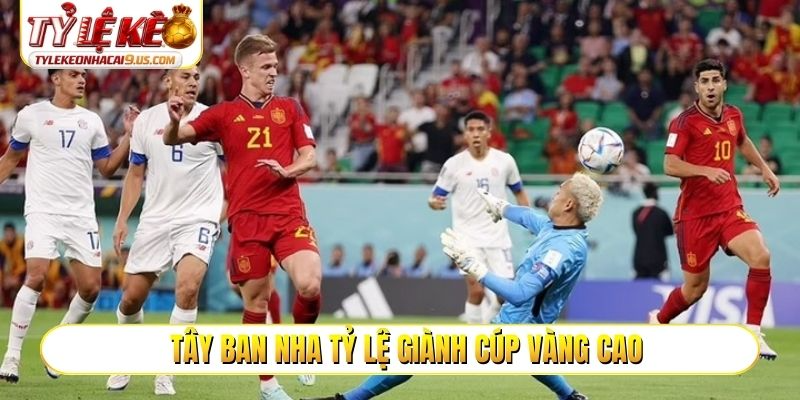 Tây Ban Nha tỷ lệ giành cúp vàng cao theo nhận định chuyên gia